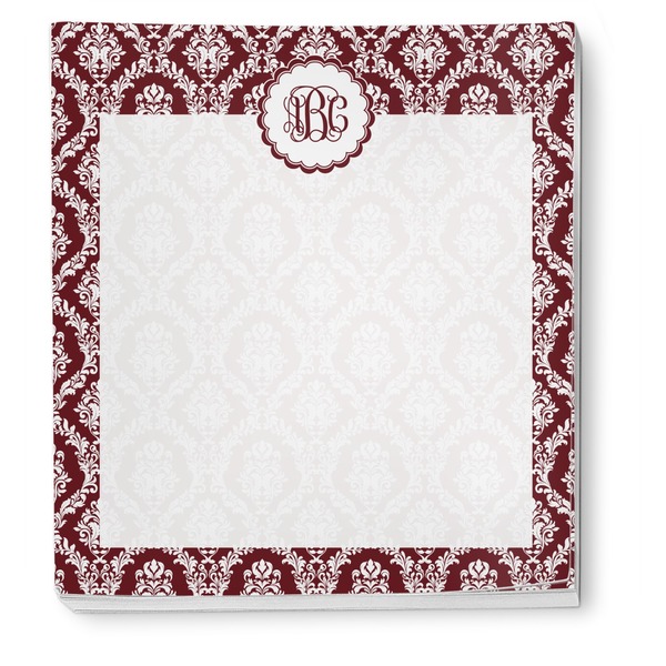 Maroon & White Notepad - Apvl
