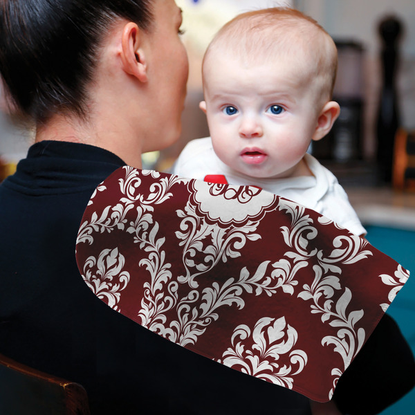 Maroon & White Old Burp - Lifestyle