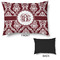 Maroon & White Outdoor Dog Beds - Large - APPROVAL