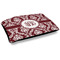 Maroon & White Outdoor Dog Beds - Large - MAIN