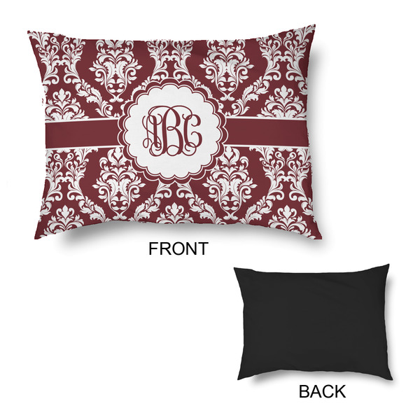 Maroon & White Outdoor Dog Beds - Medium - APPROVAL