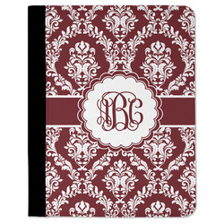 Maroon & White Padfolio Clipboard - Large (Personalized)