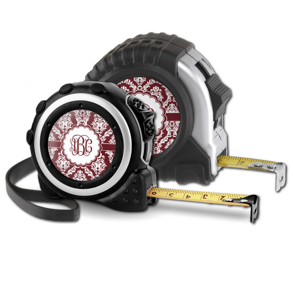 Maroon & White Parent tape measure