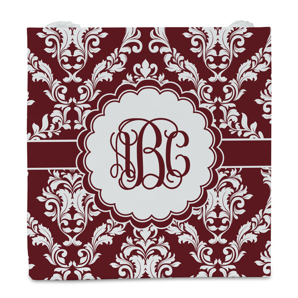 Maroon & White Party Favor Gift Bag - Gloss - Front
