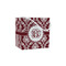 Maroon & White Party Favor Gift Bag - Gloss - Main