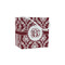 Maroon & White Party Favor Gift Bags - Matte (Personalized)