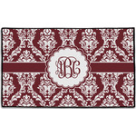 Maroon & White Door Mat - 60"x36" (Personalized)