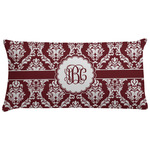 Maroon & White Pillow Case (Personalized)