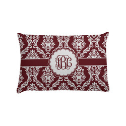 Maroon & White Pillow Case - Standard (Personalized)