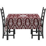 Maroon & White Tablecloth (Personalized)