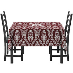 Maroon & White Tablecloth (Personalized)