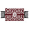Maroon & White Tablecloth - 58"x58" (Personalized)