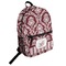 Maroon & White Student Backpack (Personalized)