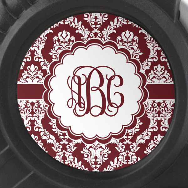 Maroon & White Tape Measure - 25ft - detail