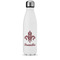 Maroon & White Tapered Water Bottle
