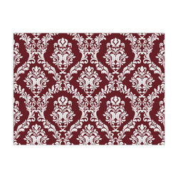 Maroon & White Large Tissue Papers Sheets - Heavyweight