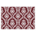 Maroon & White X-Large Tissue Papers Sheets - Heavyweight