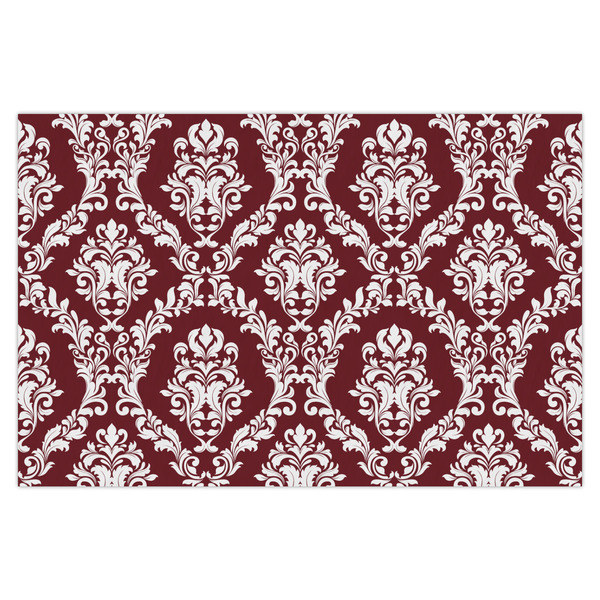 Custom Maroon & White X-Large Tissue Papers Sheets - Heavyweight