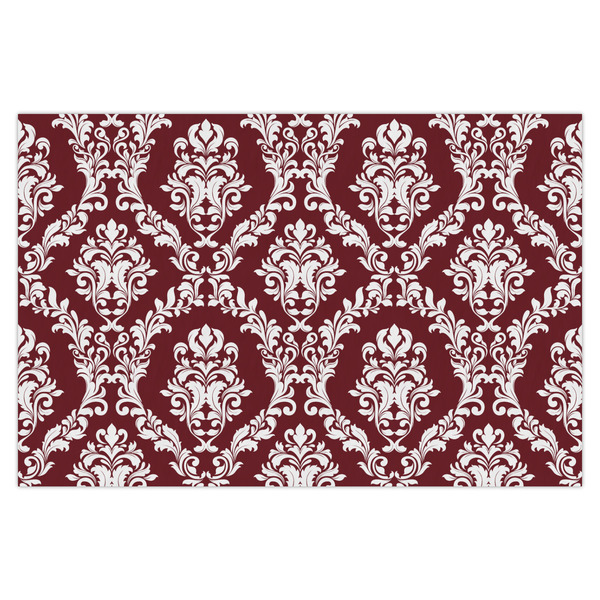 Custom Maroon & White Tissue Paper Sheets - X-Large - Heavyweight