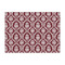 Maroon & White Tissue Paper - Lightweight - Large - Front