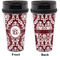 Maroon & White Travel Mug Approval (Personalized)