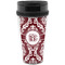 Maroon & White Acrylic Travel Mug without Handle (Personalized)