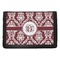 Maroon & White Trifold Wallet