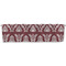 Maroon & White Valance - Front