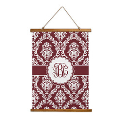 Maroon & White Wall Hanging Tapestry (Personalized)