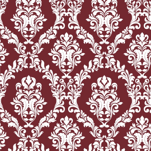 Custom Maroon & White Wallpaper & Surface Covering (Water Activated 24"x 24" Sample)