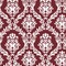 Maroon & White Wallpaper & Surface Covering (Peel & Stick 24"x 24" Sample)