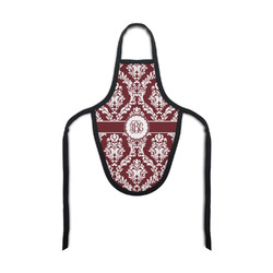 Maroon & White Bottle Apron (Personalized)