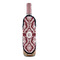 Maroon & White Wine Bottle Apron - IN CONTEXT