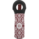 Maroon & White Wine Tote Bag (Personalized)