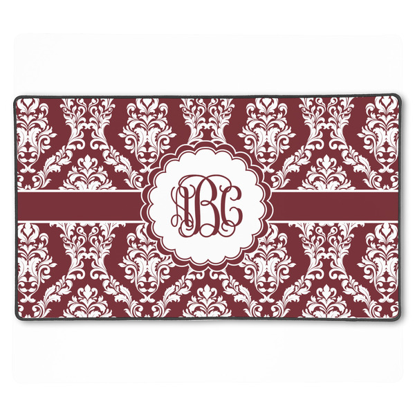 Maroon & White XXL Gaming Mouse Pads - 24" x 14" - APPROVAL