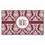 Maroon & White XXL Gaming Mouse Pad - 24" x 14" (Personalized)