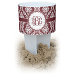 Maroon & White Beach Spiker Drink Holder (Personalized)
