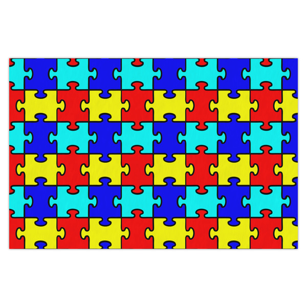 Custom Autism Puzzle X-Large Tissue Papers Sheets - Heavyweight