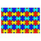 Autism Puzzle Tissue Paper - Heavyweight - XL - Front