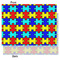 Autism Puzzle Tissue Paper - Lightweight - Medium - Front & Back