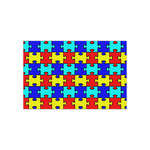Autism Puzzle Tissue Paper Sheets - Small - Lightweight