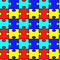 Autism Puzzle Wallpaper Square