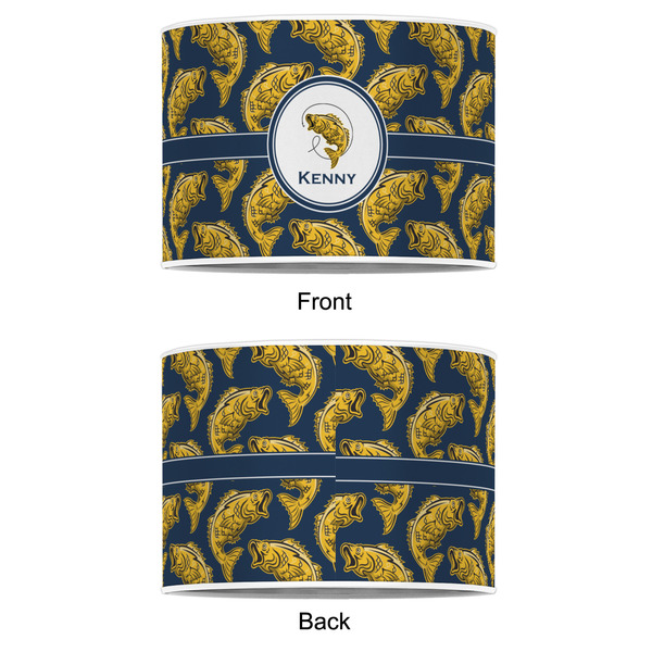 Fish 12" Drum Lampshade - APPROVAL (Poly Film)