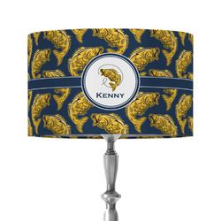 Fish 12" Drum Lamp Shade - Fabric (Personalized)
