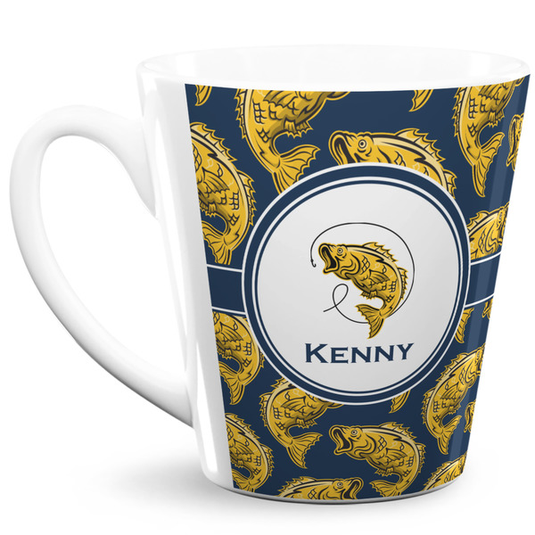 Custom Fish 12 Oz Latte Mug (Personalized)