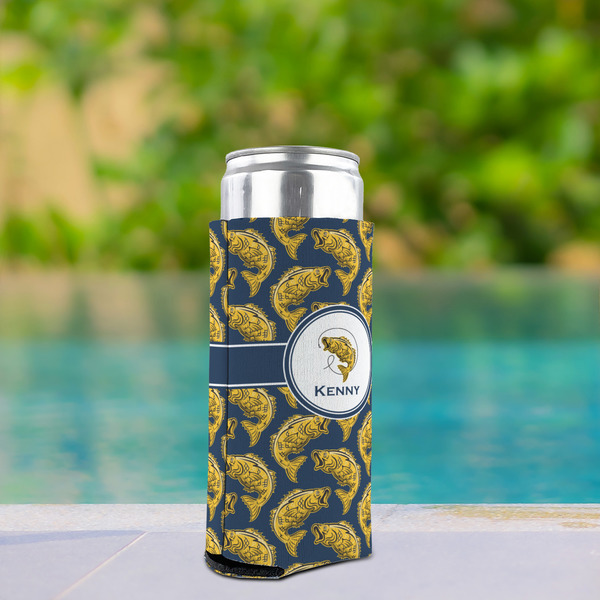 Fish Can Cooler - Tall 12oz - In Context