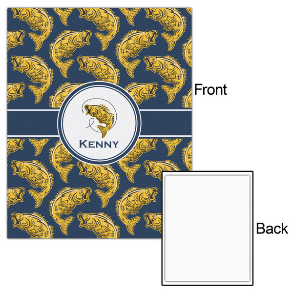 Fish 16x20 - Matte Poster - Front & Back