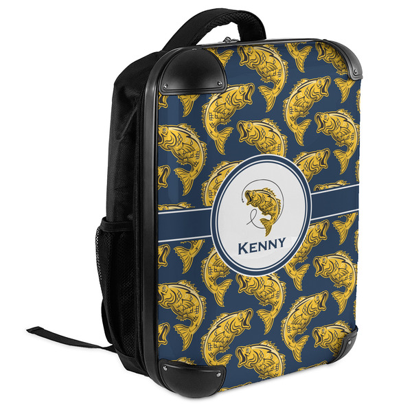 Fish 18" Hard Shell Backpacks - ANGLED VIEW