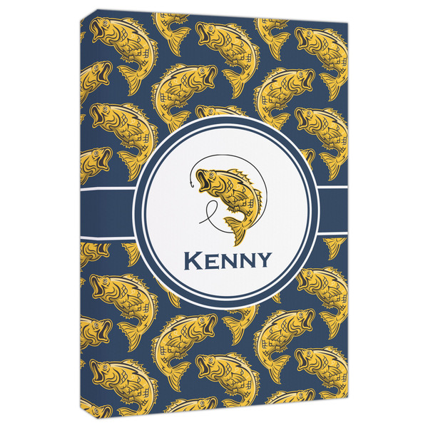 Custom Fish Canvas Print - 20x30 (Personalized)