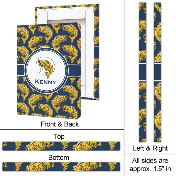 Fish 20x30 - Canvas Print - Approval